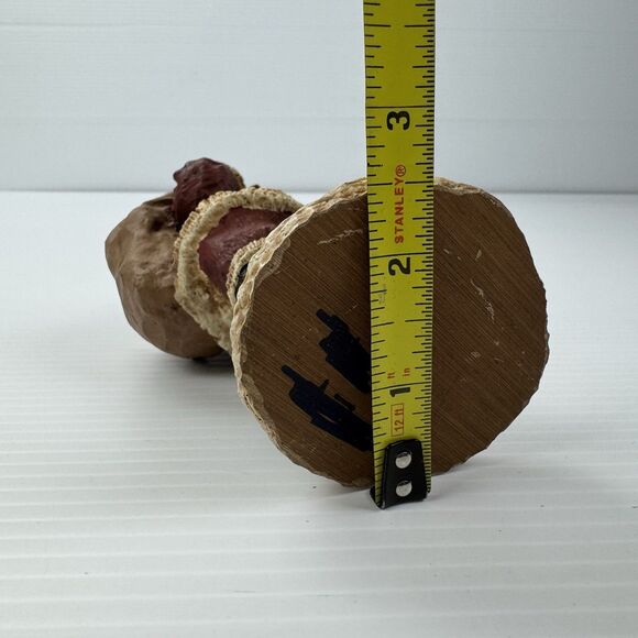 Vintage Santa Claus Figurine America Teddy Bear Christmas Decoration Rustic - Picture 15 of 16